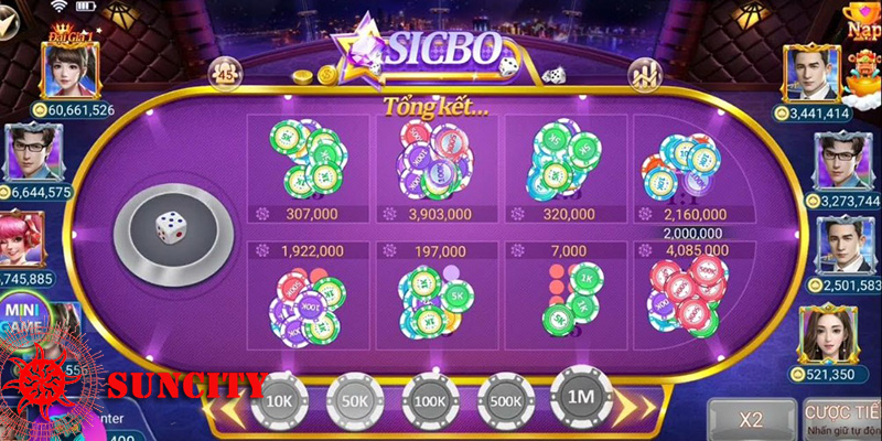 Những game phổ biến tại Casino Suncity